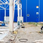 Light Demolition Services in a commercial site